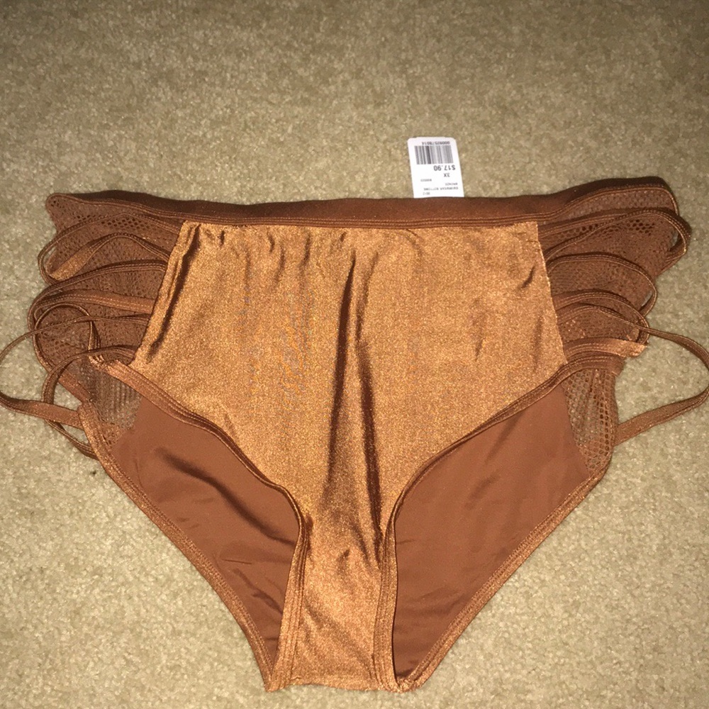 Forever 21 high waisted  swim bottoms